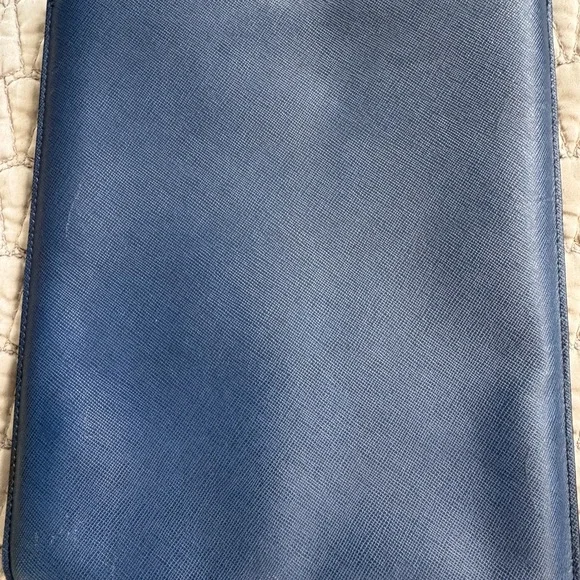 Prada Blue Saffiano Leather IPAD Case - Picture 4 of 5